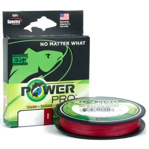 Power Pro Braided Line 275m Vermillion Red Power Pro