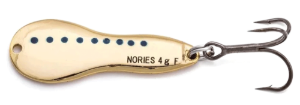 Nories Metal Wasaby treble hook Spotted Gold Nories