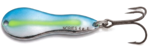 Nories Metal Wasaby treble hook Blue Back Shiner Nories