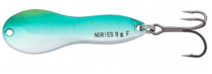 Nories Metal Wasaby treble hook Smoke Flash Shad Nories