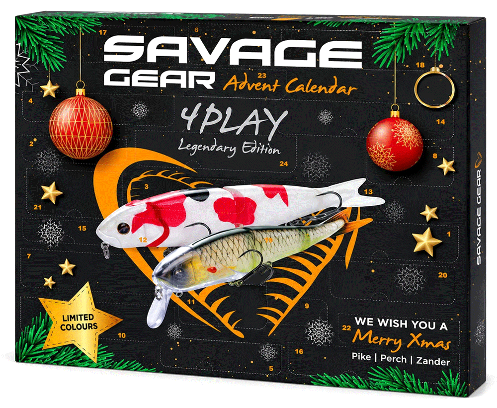 Savage Gear 4Play Legendary Edition Advent Calendar 2026 Savage Gear