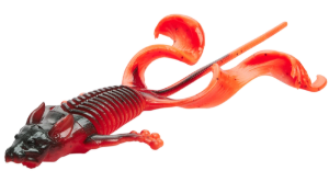 Savage Gear Mutant Rat Soft Loose Body Black Red Savage Gear