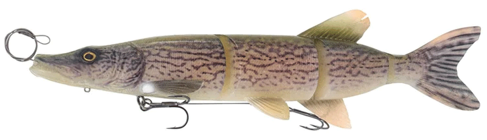 Savage Gear 3D Line Thru Pike Pro White Pike Savage Gear