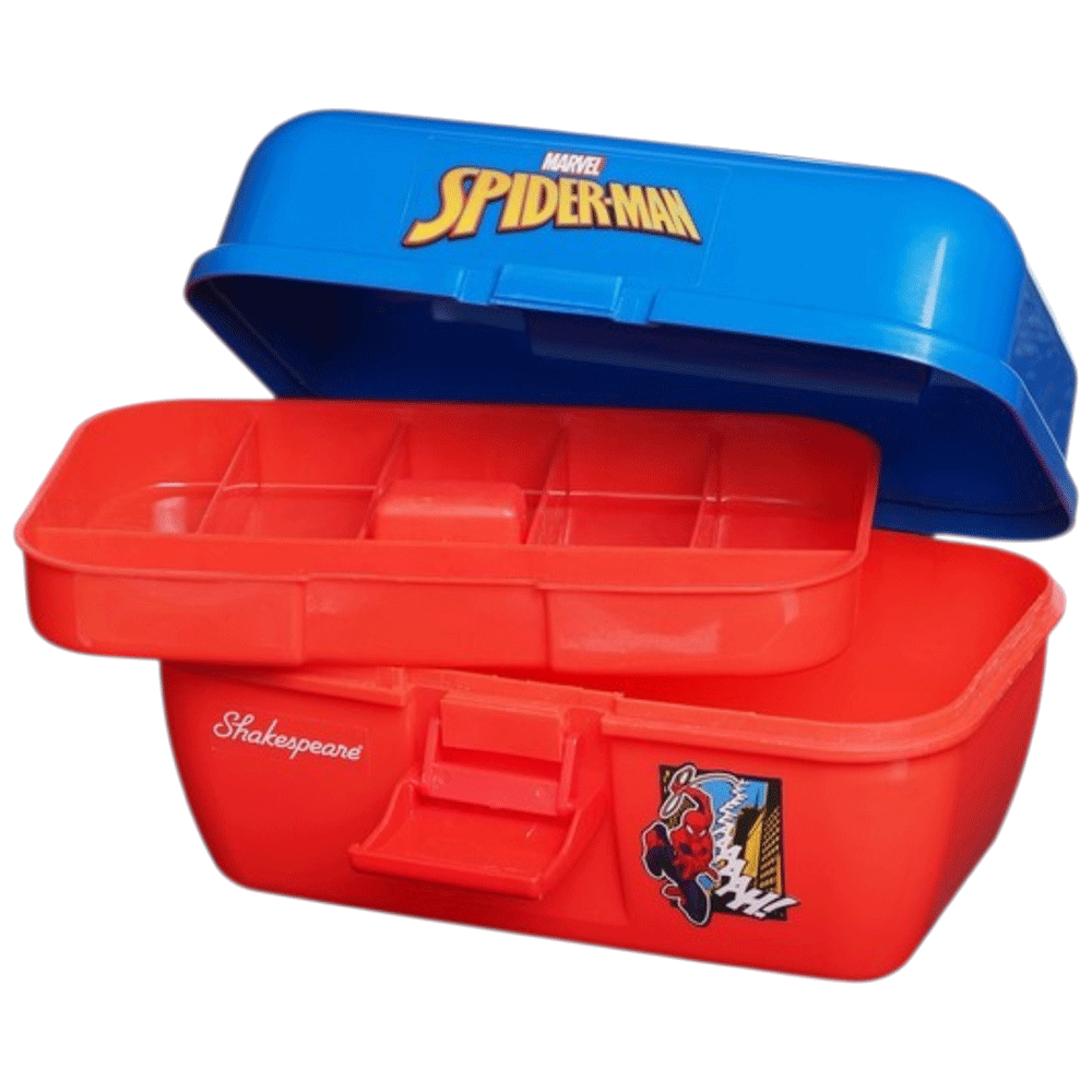Shakespeare Marvel Spiderman Tackle Box Shakespeare