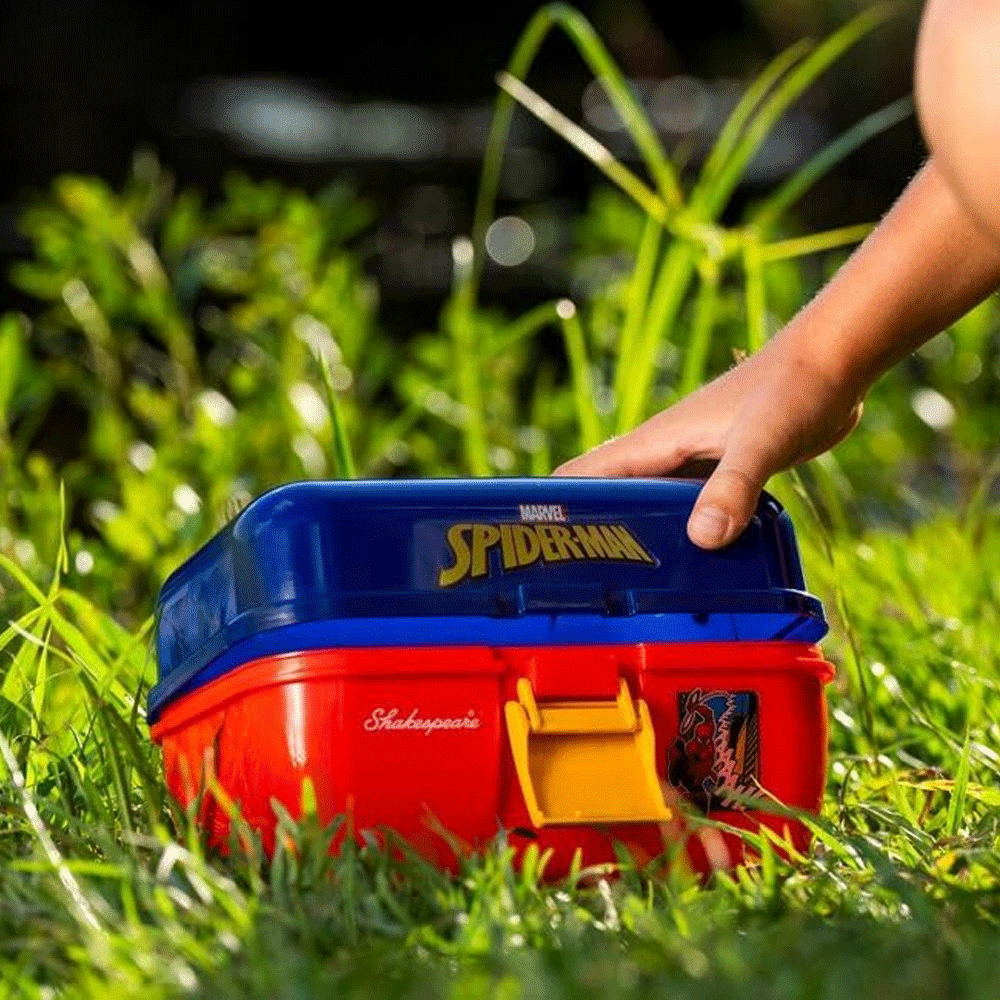 Shakespeare Marvel Spiderman Tackle Box Shakespeare