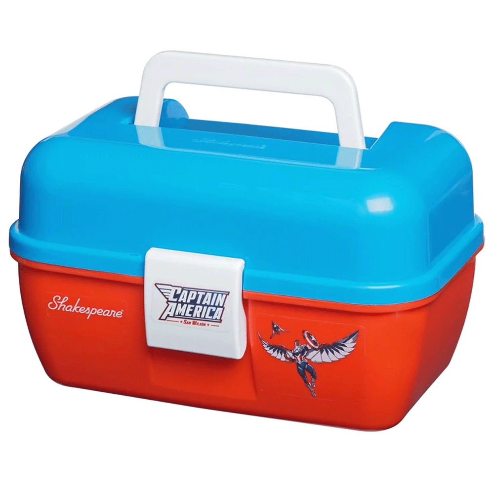Shakespeare Marvel Captain America Tackle Box Shakespeare