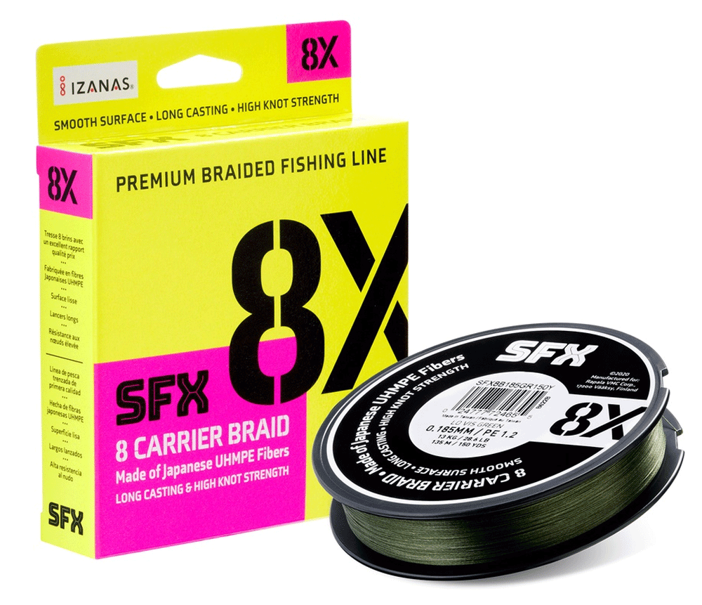 Sufix SFX 8X Carrier Braid Sufix