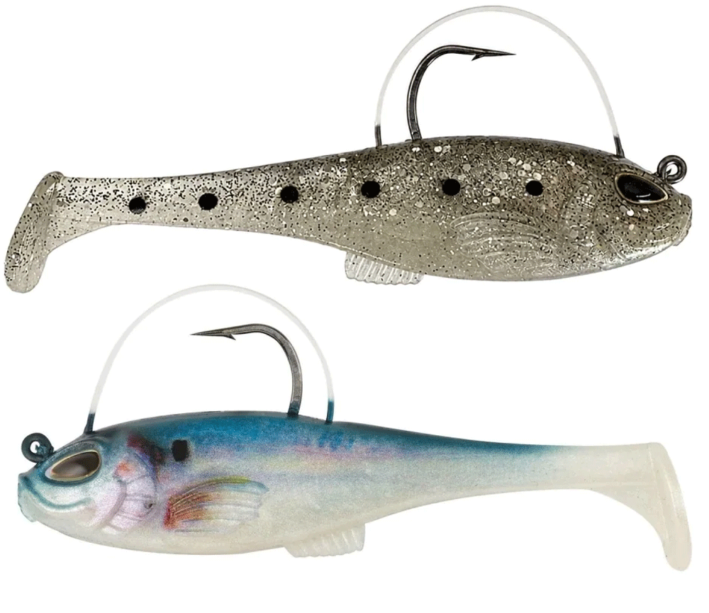 Berkley Powerbait Agent E Shad - Salt n Pepper Berkley