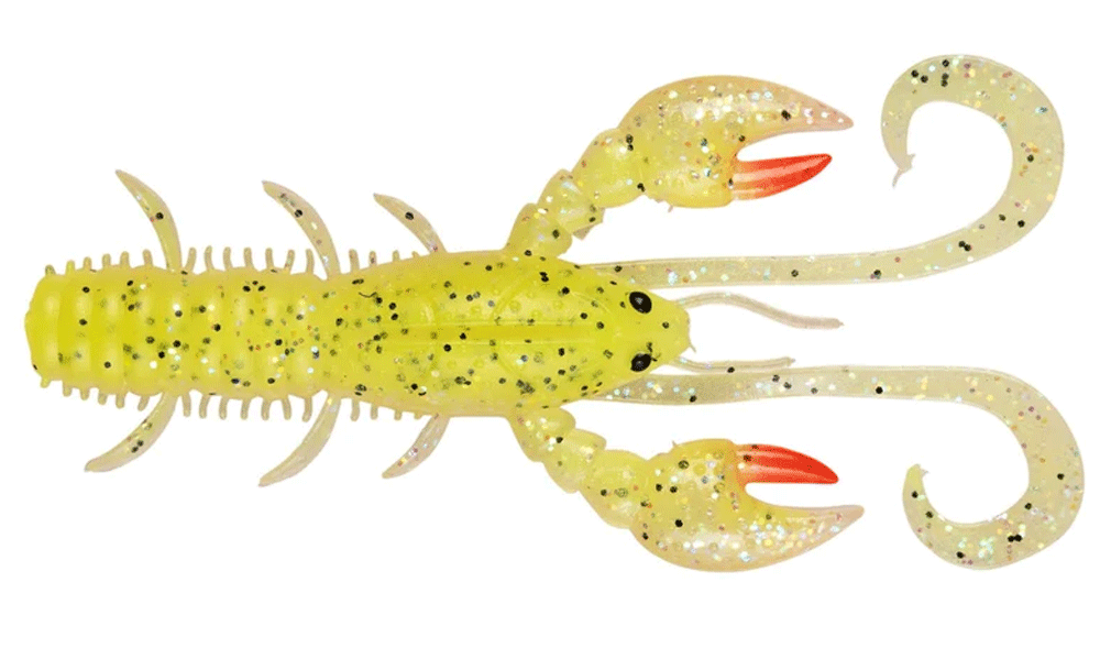 Berkley Powerbait Hollow Craw Lime Ice UV Berkley